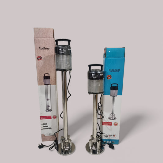 Incredible 60L Electric Chemical & Food Grade Liquid Stirrer Mixer | SS Pipe & Blade | Heavy-Duty Churning Machine