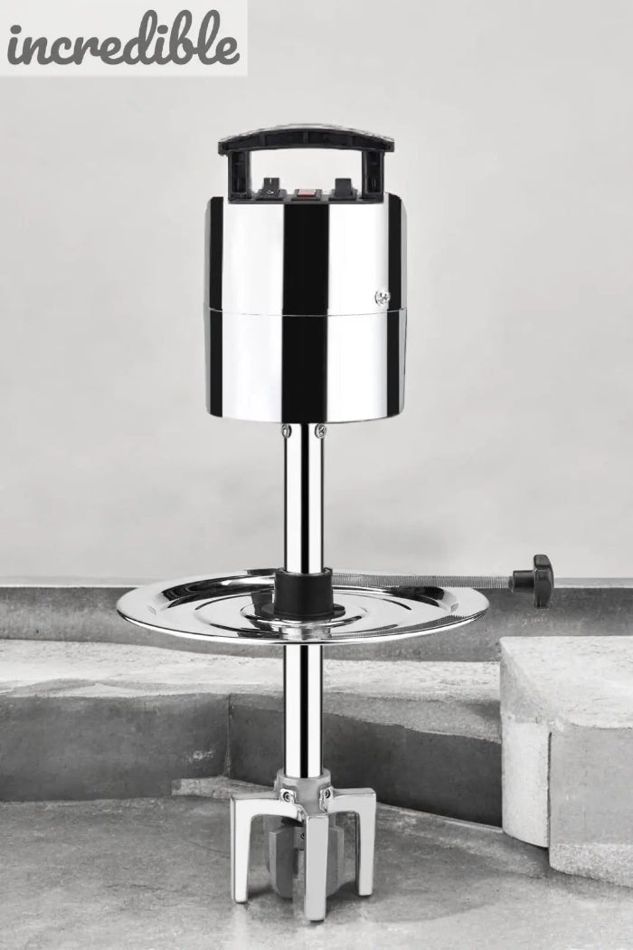 incredible Valona Madhani Machine Electric for Lassi/Curd/Buttermilk Churning SS Pipe (30-40L Capacity) Global Retail