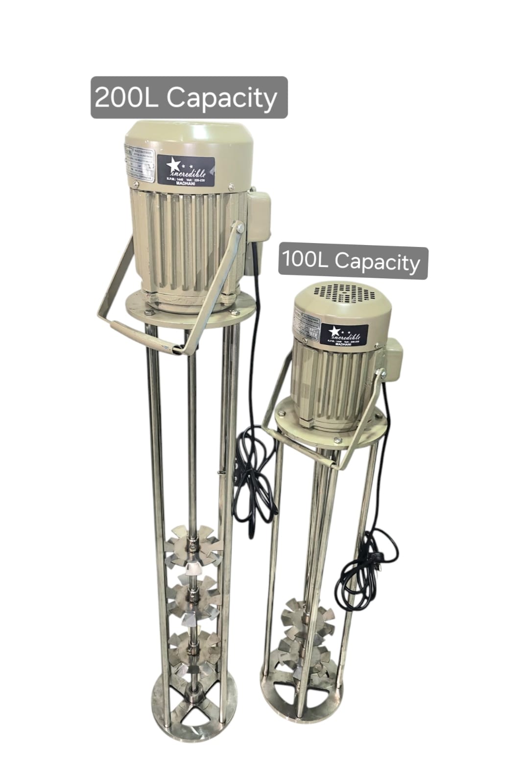 Incredible 100L Electric Liquid Mixer & Stirrer | Heavy-Duty Food Gravy, Juice Pulp & Churning Machine | SS Valona Madhani Yantra