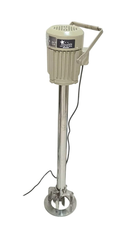 Incredible 100L Electric Chemical & Food Grade Liquid Stirrer Mixer | SS Pipe & Blade | Heavy-Duty Churning Machine