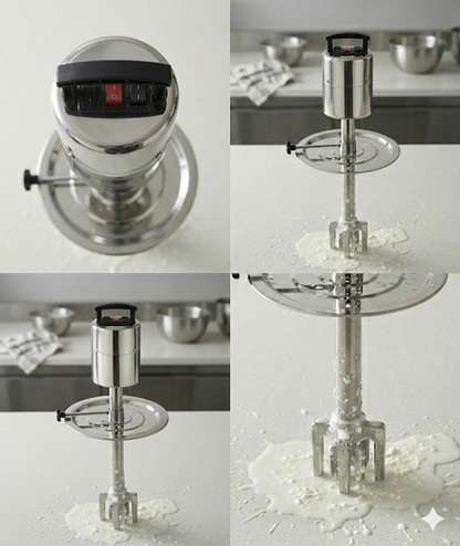 Incredible 80L Electric Valona Machine | High-Speed Madhani for Lassi, Curd & Buttermilk | 1440 RPM Copper Winding Motor | Stainless Steel Pipe Churner