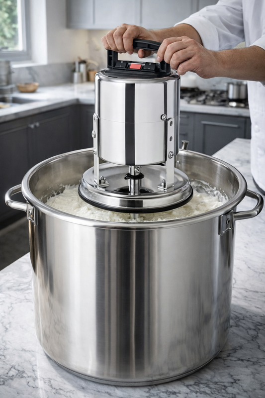 Electric Madhani (Bilona) Valona Machine 20L | Copper Motor | 2-Way Rotary | Butter & Lassi Churner