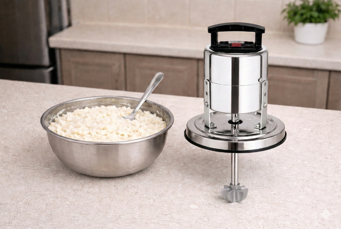 Electric Madhani (Bilona) Valona Machine 20L | Copper Motor | 2-Way Rotary | Butter & Lassi Churner