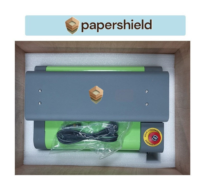 Cardboard shredder machine PS70 (Packing Wrap cutting) 325mm Blade Width, Waste Box Converter