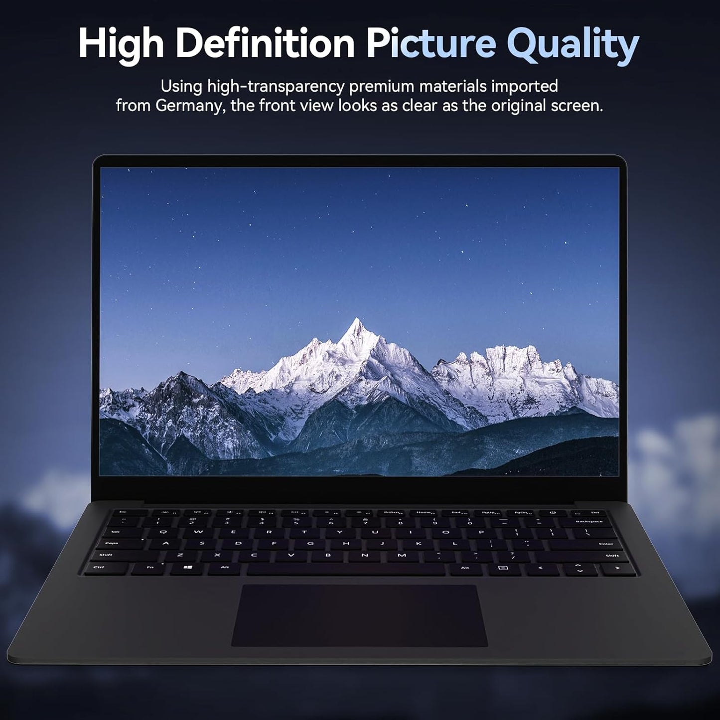 Laptop Magnetic Privacy Screen Filter 2-in-1 |Anti-Spy & Blue Light Protection (16:9)