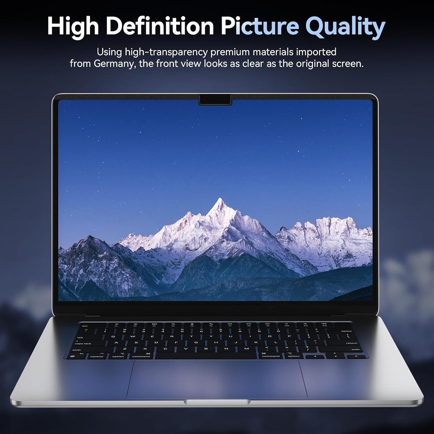 Magnetic Privacy Screen Filter for MacBook | 2-in-1 Anti-Spy & Blue Light Guard