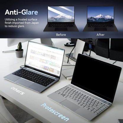 Laptop Magnetic Privacy Screen Filter 2-in-1 |Anti-Spy & Blue Light Protection (16:9)