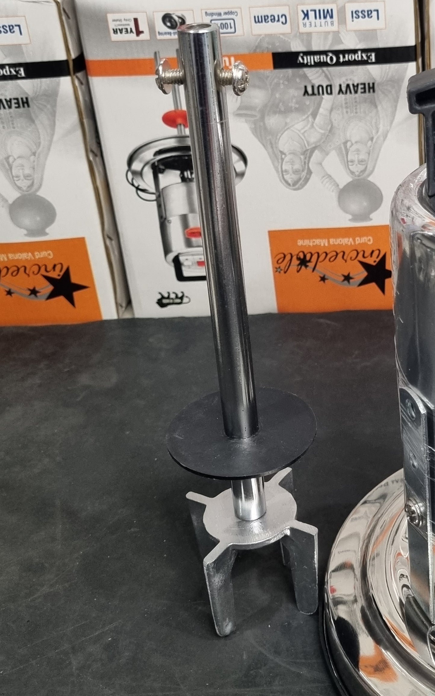 incredible Mathana/Valona Curd Churner Machine Rod with Blade