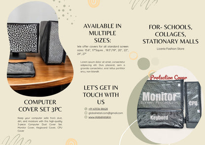 Dust Cover, Computer Cover, CPU Cover, PC Cover, Keyboard Cover, Monitor Cover