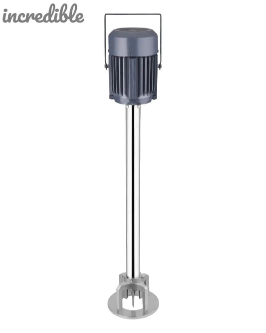 Incredible Stirrer Chemicals Churner Mixer Electric Madhani (100L Capacity) SS Pipe with Blade Global Retail