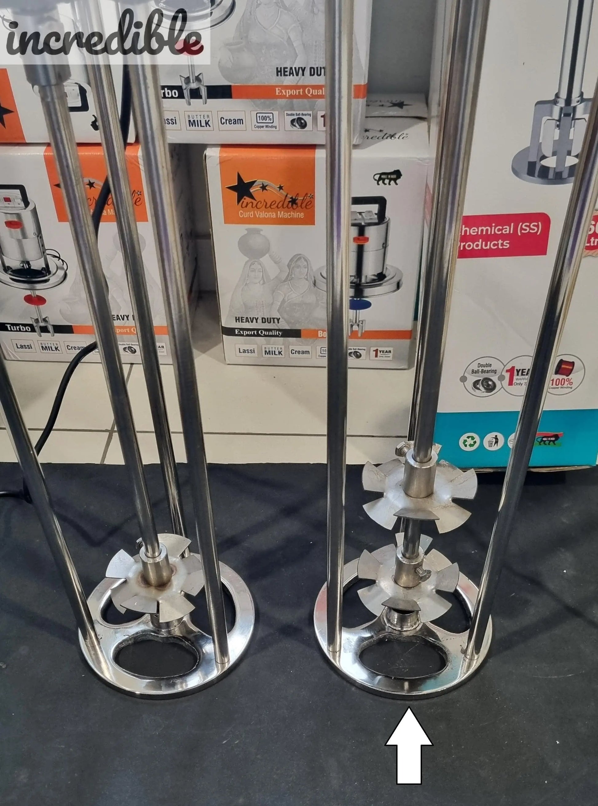 Incredible Stirrer Valona Churner Mixer Madhani Yantra (60L Capacity) Global Retail