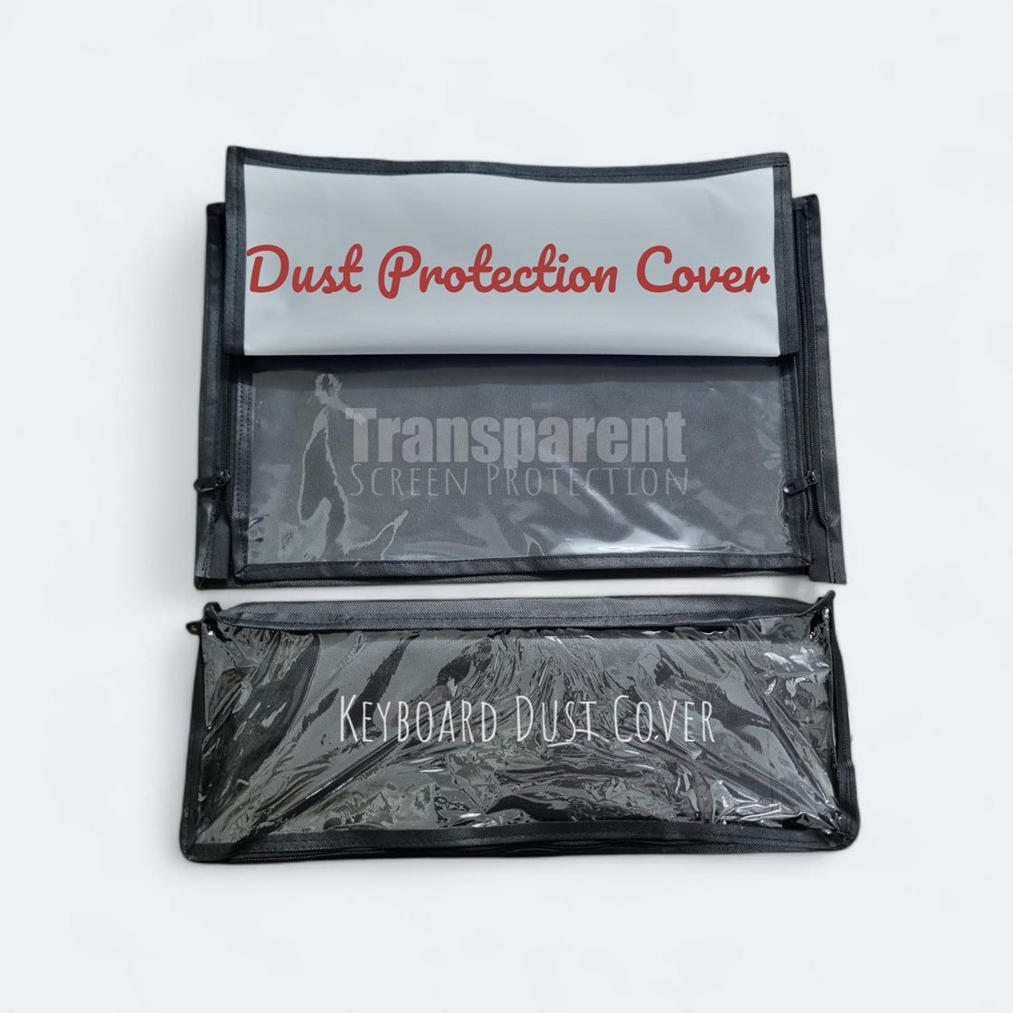Blufury Computer Desktop Cover Full Set, High Quality Screen, CPU & Keyboard Cover, Dust Protector