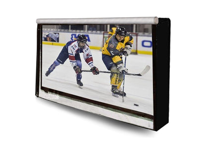 Blufury Universal Waterproof & Dustproof PVC TV Cover LED/LCD TVs | Full Protection for Long Life | Geometric Abstract Pattern