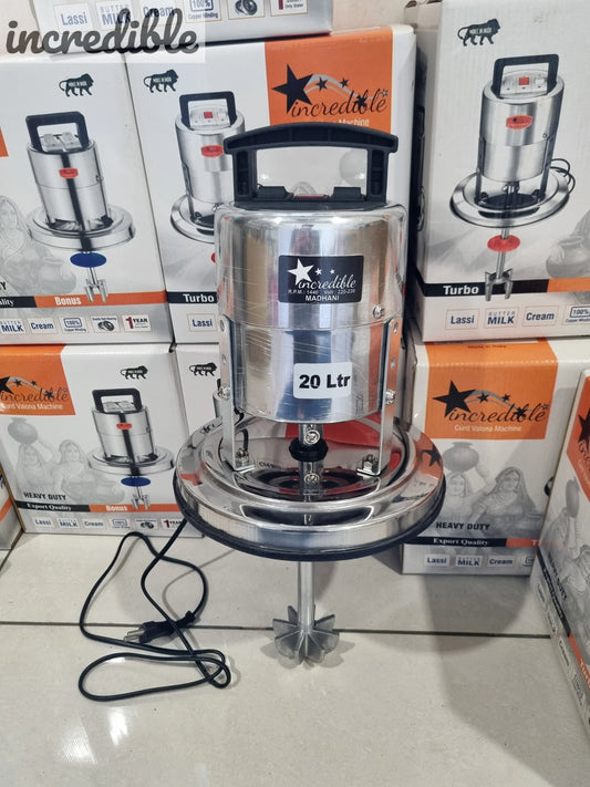 incredible Electric Valona Madhani Yantra for Curd/Lassi/Buttermilk (Up to 20L Use) Global Retail