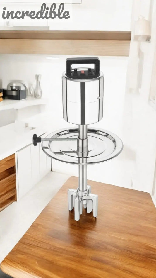 incredible Electric Valona Stirrer Madhani Yantra for Curd Churning SS Pipe Model(10L Capacity) Global Retail