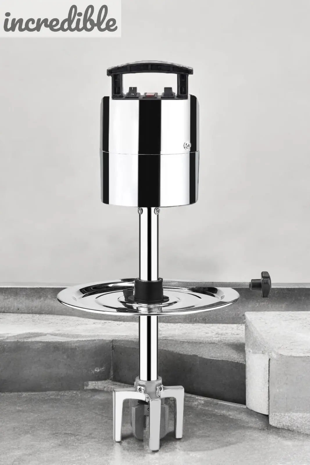 incredible Valona Madhani Machine Electric for Lassi/Curd/Buttermilk Churning SS Pipe (30-40L Capacity) Global Retail