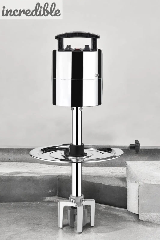 incredible Valona Madhani Machine Electric for Lassi/Curd/Buttermilk Churning SS Pipe (30-40L Capacity) Global Retail