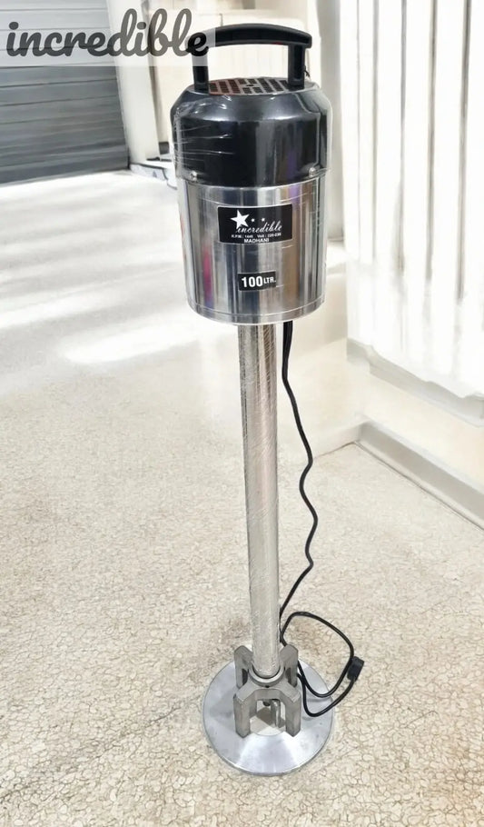 incredible Valona Stirrer Madhani Churner Yantra Electric for Lassi, Curd/ButterMilk Etc.. for 100L Capacity Global Retail