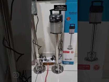 incredible Electric Chemical Stirrer 60L – Valona Churner | SS Pipe & Blade