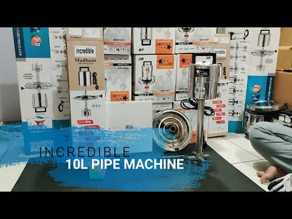 incredible Electric Valona Stirrer Madhani Yantra for Curd Churning SS Pipe Model(10L Capacity)