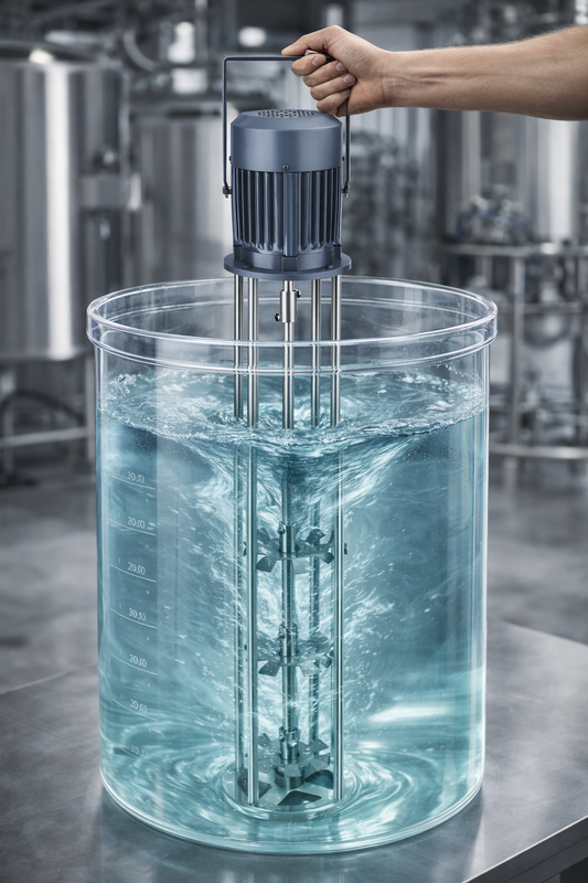 Incredible 500L Electric Liquid Mixer & Stirrer with 3 Blade | Heavy-Duty Food Gravy, Juice Pulp & Churning Machine | Valona Madhani Yantra