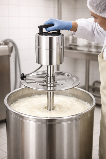 Incredible 80L Electric Valona Machine | High-Speed Madhani for Lassi, Curd & Buttermilk | 1440 RPM Copper Winding Motor | Stainless Steel Pipe Churner