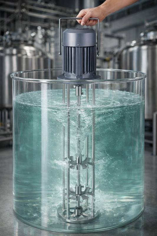 Incredible 100L Electric Liquid Mixer & Stirrer | Heavy-Duty Food Gravy, Juice Pulp & Churning Machine | SS Valona Madhani Yantra