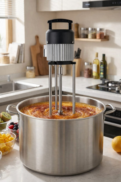 Incredible 40L Electric Liquid Mixer & Stirrer | Heavy-Duty Food Gravy, Juice Pulp & Churning Machine | Valona Madhani Yantra